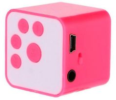 MP3 prehrávač Cube ružový
