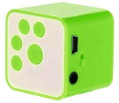 MP3 prehrávač Cube zelený