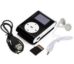 MP3 prehrávač čierny